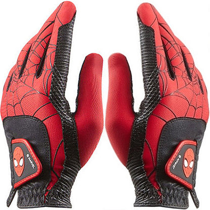 Volvik Marvel Spider-Man Golf Glove Spiderman Gloves (Men's/Both Hand/Red)