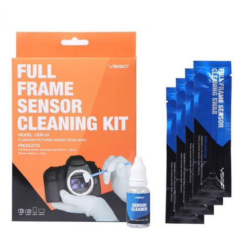 VSGO DDR-24 Full-Frame Camera Sensor Cleaner Cleaning Swab Kit