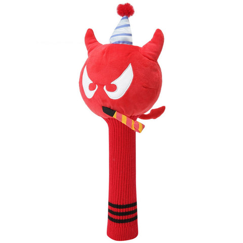 Waac Waacky Driver Head Cover Plush Cute Doll Plush Headcover (Red)