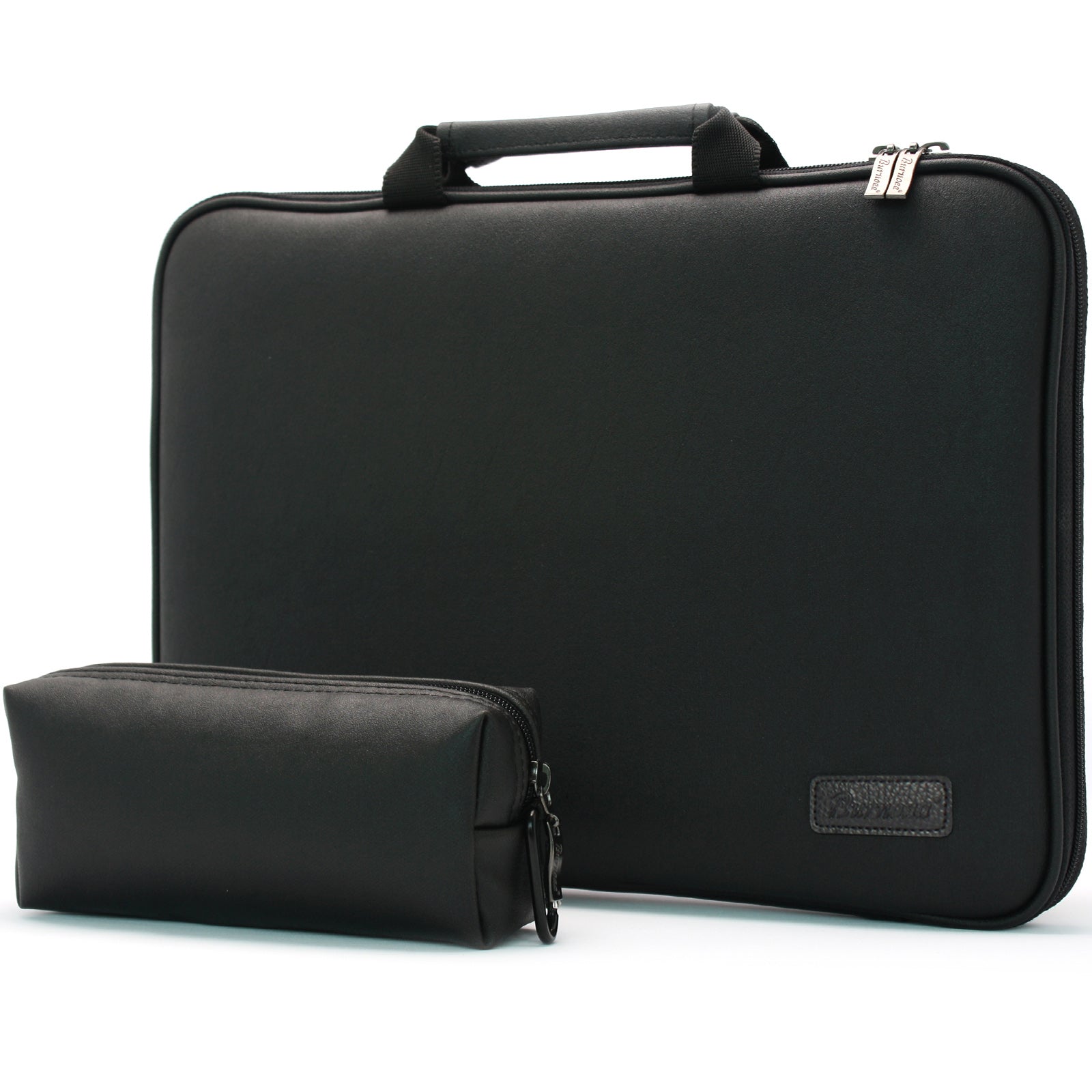 Burnoaa 11 Inch Memory Foam Laptop Case Sleeve Set (Black) - KORADE