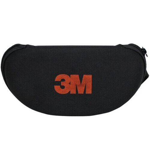 3M Soft Safety Glasses Sunglasses Goggles Protection Carrying Case Pouch (Red Logo)
