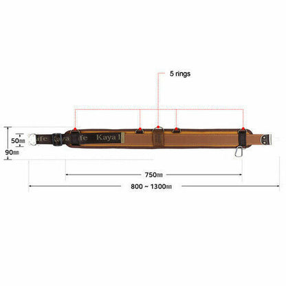 Kaya KL-810 Professional Waist Working Tool Military Belt Adjustable Padded