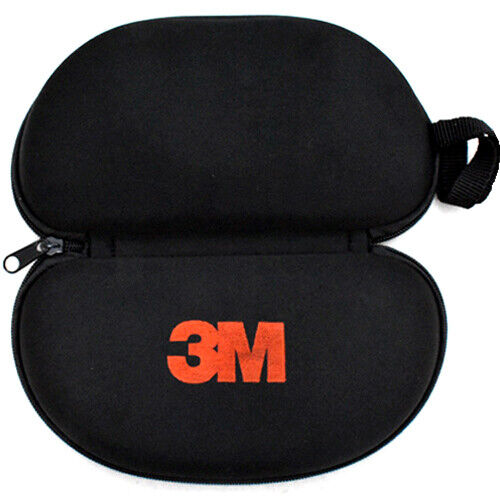 3M Soft Safety Glasses Sunglasses Goggles Protection Carrying Case Pouch (Red Logo)
