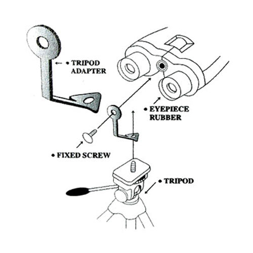 Matin Binocular Connector Tripod Fixed Adapter - Korade.com