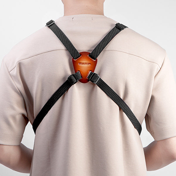 Matin Binocular Harness Strap Quick Release Leather Patch for Levenhuk Hawke Bijia Snypex Carson - KORADE