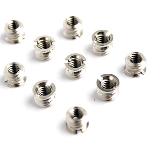 Matin 1/4" to 3/8" Tripod Screws Adapter Bushing Stainless Steel Bushes Convert (10 PCS) - Korade.com