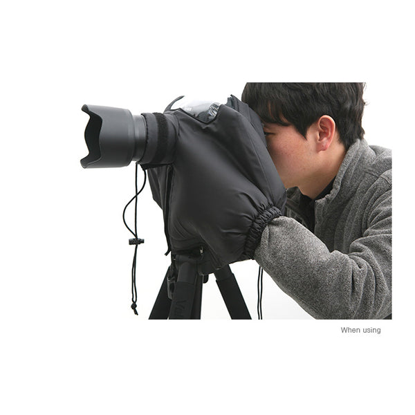 Matin Deluxe Protector Rain Cover (Black) for Digital SLR Camera Video - Korade.com