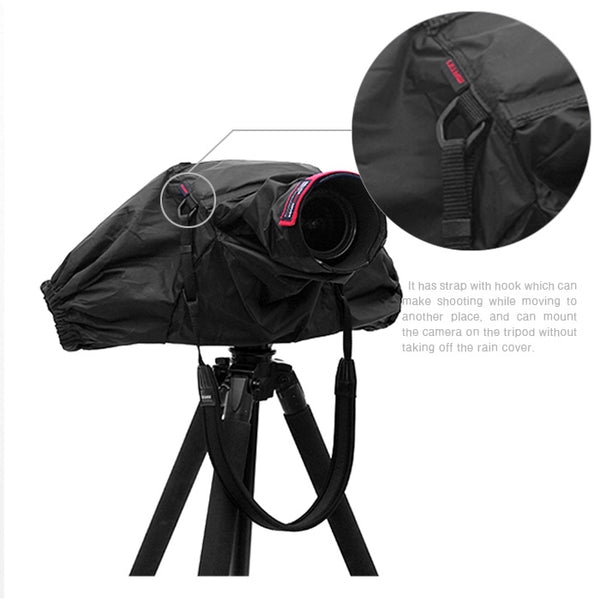 Matin Deluxe Rain Cover (Black) for Digital SLR Camera - Korade.com