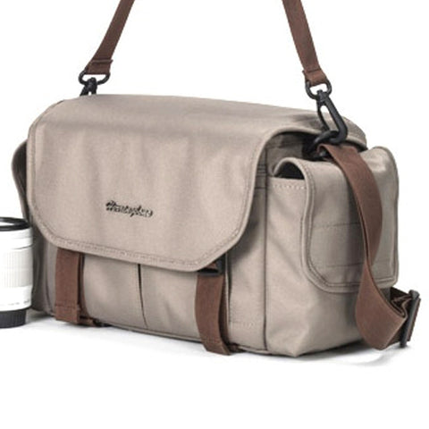 Herringbone Canon Case Shoulder Bag (S) Beige - Korade.com