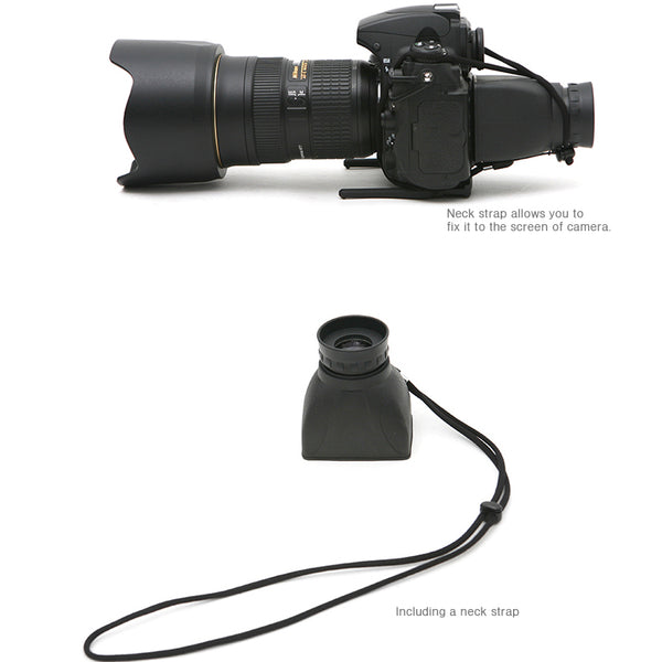 Matin 2.0x 3.2" LCD Viewfinder Screen Magnification Loupe for Digital SLR Camera - Korade.com