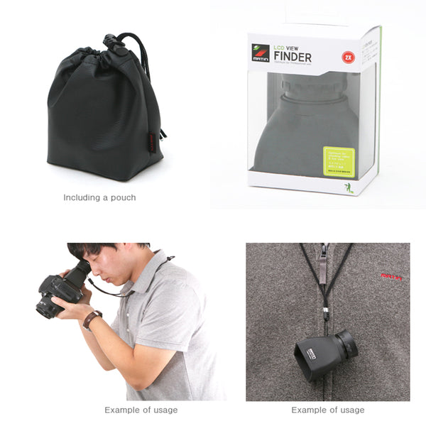 Matin 2.0x 3.2" LCD Viewfinder Screen Magnification Loupe for Digital SLR Camera - Korade.com