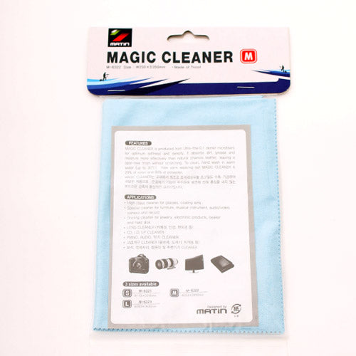 Matin Microfiber Magic Cleaner Cloth (M) Blue - Korade.com