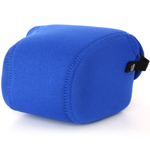 Sony A6000 A6100 + 18-55mm Lens Neoprene Camera Case Soft Sleeve (Blue) - KORADE