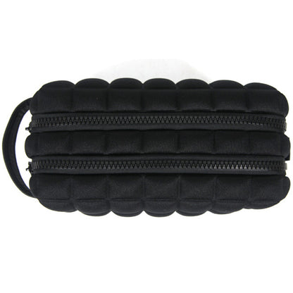 PGA TOUR Neoprene Embo Golf Pouch Men's Sports Two Zipper Accessory Bag