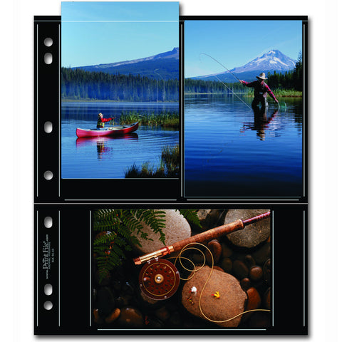 PRINT FILE 4"x6" Photo Pages Sleeves Clear Archival Preservers 46-6S (50 Pages) - Korade.com