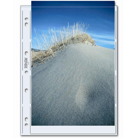 PRINT FILE Large A4 Photo Pages Sleeves Clear Archival Preservers A4-2P (50 Pages) - Korade.com