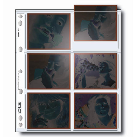 PRINT FILE Polaroid Negative Pages Sleeves Film Archival EM-6 (50 Pages) - Korade.com