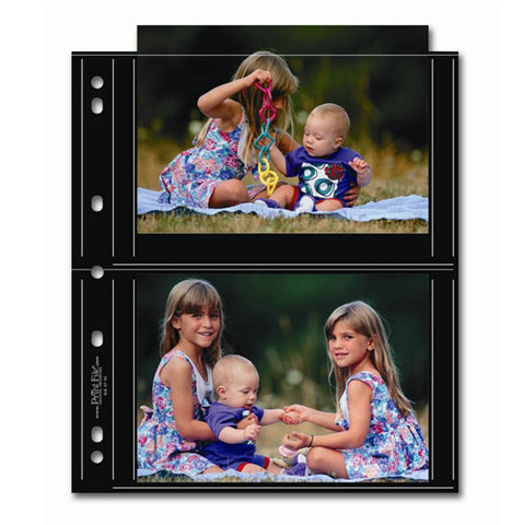 PRINT FILE 5 x 7" Prints Photo Sleeves Clear Archival Preservers 57-4S (50 Pages) - Korade.com