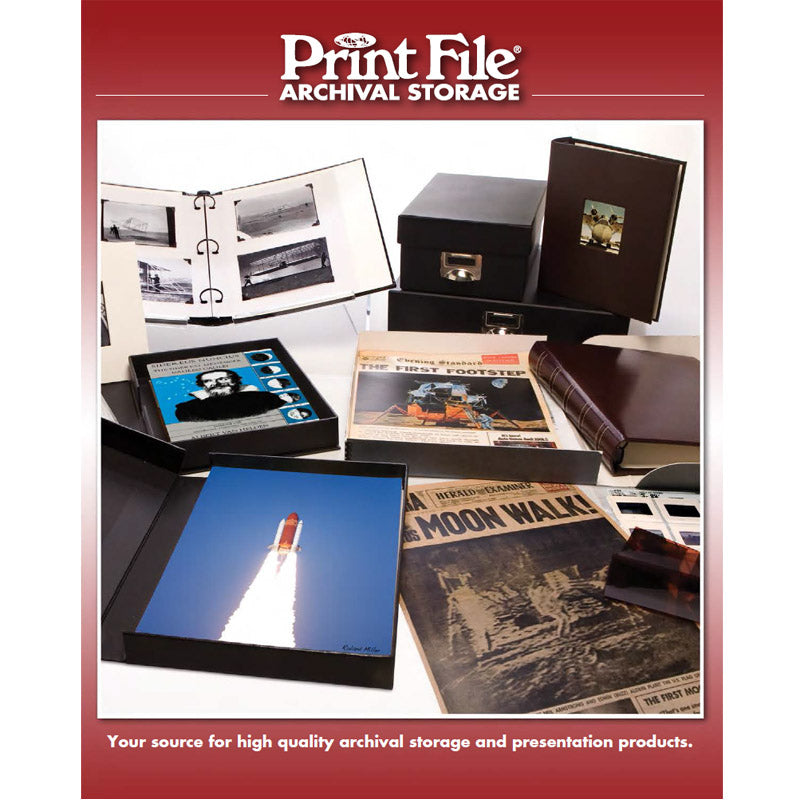 PRINT FILE 5 x 7" Prints Photo Sleeves Clear Archival Preservers 57-4S