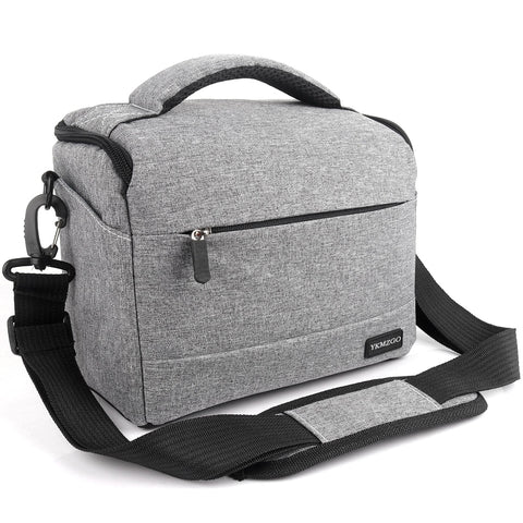 DSLR Camera Case Shoulder Bag Gray - Korade.com