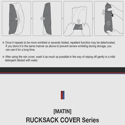 Matin Rain Cover (M) for Backpack Rucksack Bags - Korade.com