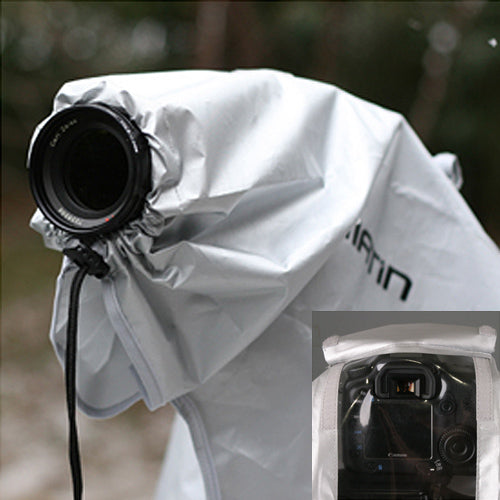 Matin Rain Cover (M) Silver for Digital SLR Camera - Korade.com