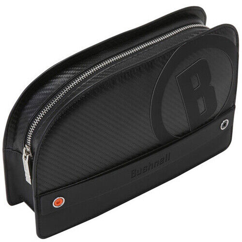 Bushnell Premium Golf Pouch Carbon Patterned The B Collection Accessory Case Bag