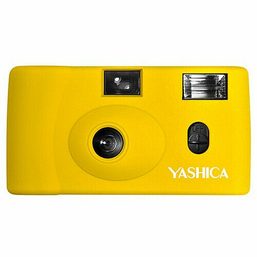 YASHICA MF-1 Snapshot Art 35mm Simple Film Camera Set with Film Roll Bundle