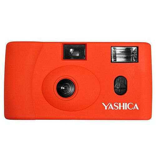 YASHICA MF-1 Snapshot Art 35mm Simple Film Camera Set with Film Roll Bundle