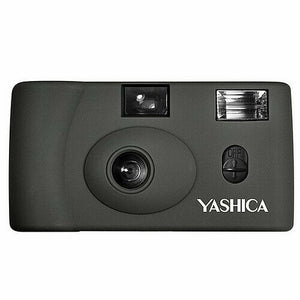 YASHICA MF-1 Snapshot Art 35mm Simple Film Camera Set with Film Roll Bundle