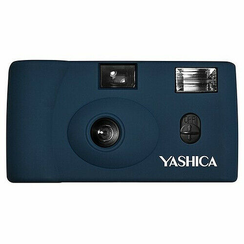 YASHICA MF-1 Snapshot Art 35mm Simple Film Camera Set with Film Roll Bundle