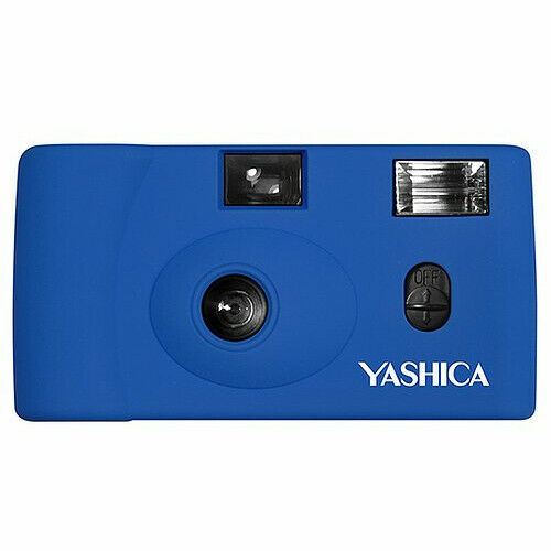 YASHICA MF-1 Snapshot Art 35mm Simple Film Camera Set with Film Roll Bundle