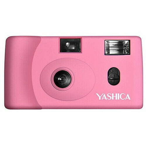 YASHICA MF-1 Snapshot Art 35mm Simple Film Camera Set with Film Roll Bundle