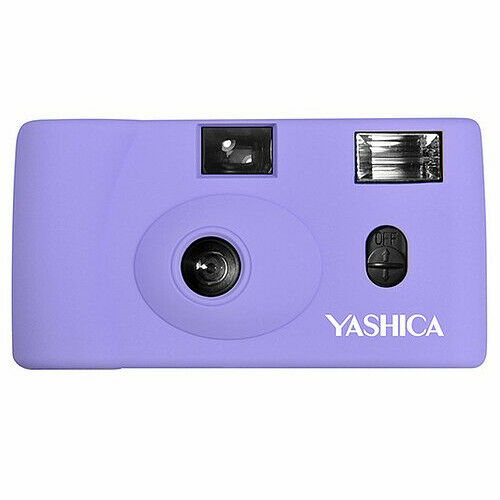 YASHICA MF-1 Snapshot Art 35mm Simple Film Camera Set with Film Roll Bundle