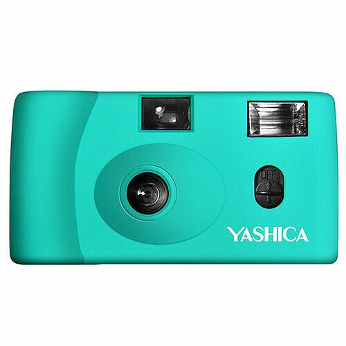 YASHICA MF-1 Snapshot Art 35mm Simple Film Camera Set with Film Roll Bundle