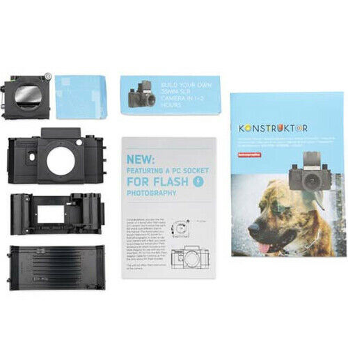 Lomography Konstruktor F DIY Built Your Own 35mm SLR Camera R-F (Without Flash) package includes - korade.com