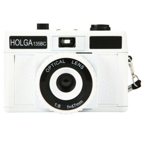 Holga 135BC 35mm Plastic Film Camera Vintage Retro 135 BC (White)