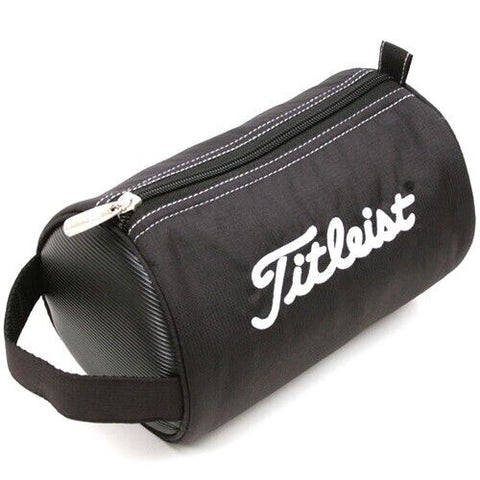 Titleist Golf Pouch Multi Sports Zipper Carry Case Accessory Bag (Black)