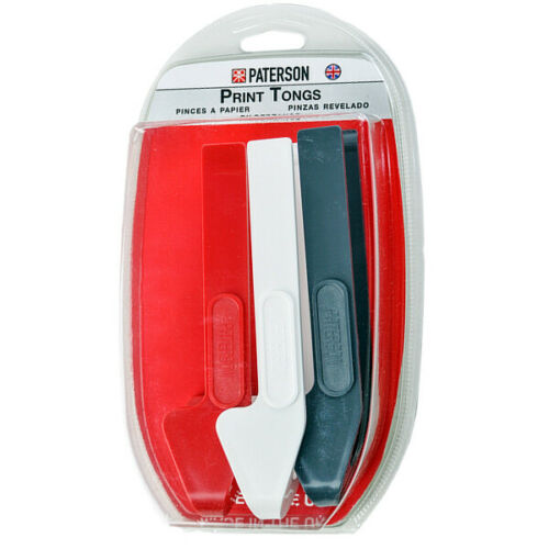 Paterson Print Tongs - For handling printing paper during processing in trays