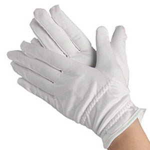 Dexac Microfiber Gloves Scratch Fingerprint Free (L) for Jewelry Collectible Lens No Powder