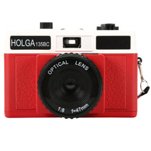 Holga 135BC 35mm Plastic Film Camera Vintage Retro 135 BC (Red)