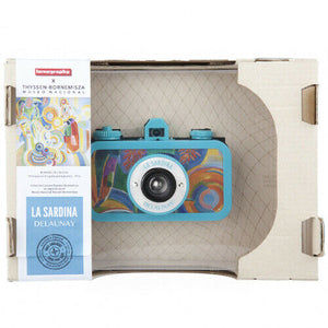 Lomography La Sardina Delaunay Edition 35mm Wide-Angle Lens Analog Film Camera