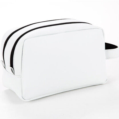 Titleist Core Essential Golf Pouch 2-Zipper Sports Tour Accessory Bag (White)