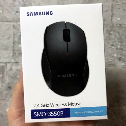 Samsung SMO-3550B 1600 DPI Bluetooth 3.0 Wireless Wheel Mouse Optical Black