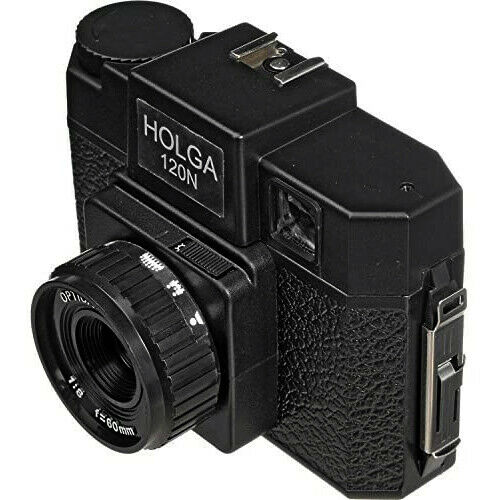 Holga 120N Medium Format Film Camera (Black) Plastic Lens 60mm/f8