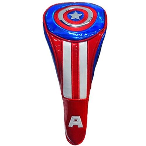 Marvel Captain America Driver/Wood/Utility Head Cover Golf Club Headcover