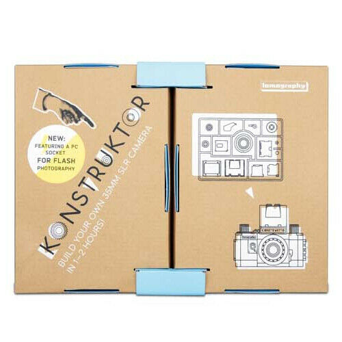 Lomography Konstruktor F DIY Built Your Own 35mm SLR Camera R-F (Without Flash) original package box - korade.com