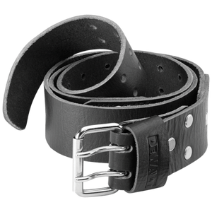 DeWALT DWST80912-8 Leather Belt Heavy Duty 2-Pin Metal Buckle (Black)