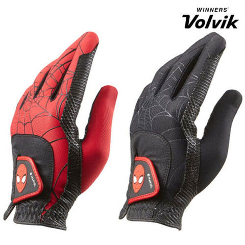 Volvik Marvel Spider-Man Women's Golf Glove Left Handed Fast Dry Lycra