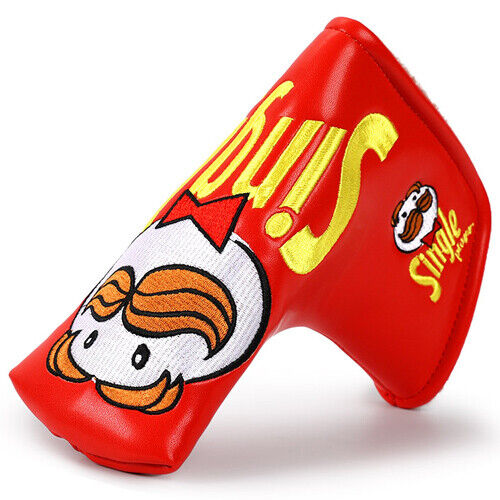 Funny Parody SINGLE PLAYER Golf Blade Putter Head Cover (Not Pringles)